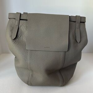 Allsaints Suzi back pack taupe grey